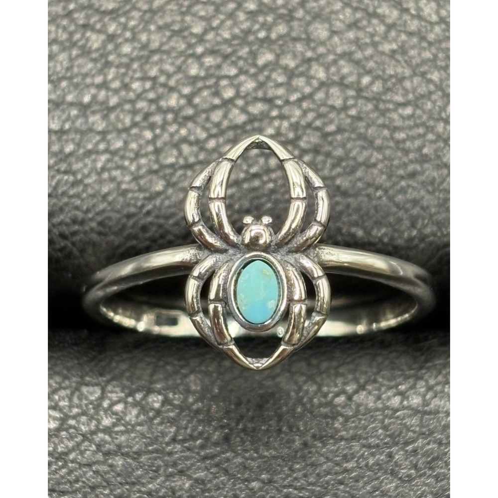New Condition Sterling Silver Spider Ring 925 Dainty Size 6 D7